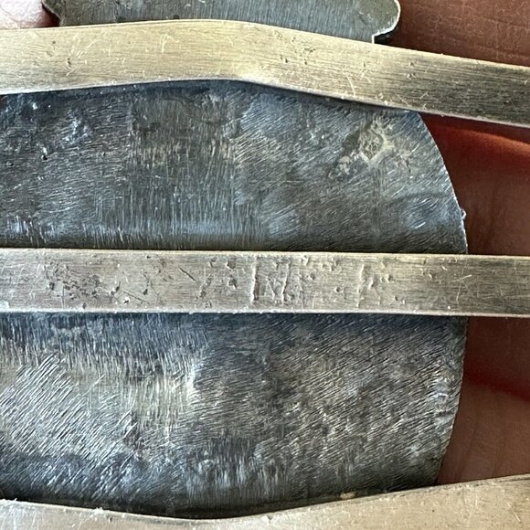 Navajo Southwest Cuff Bracelet 6.25 Sterling Petrified Wood GEM‎ Old Pawn 32.4 g - Picture 7 of 12